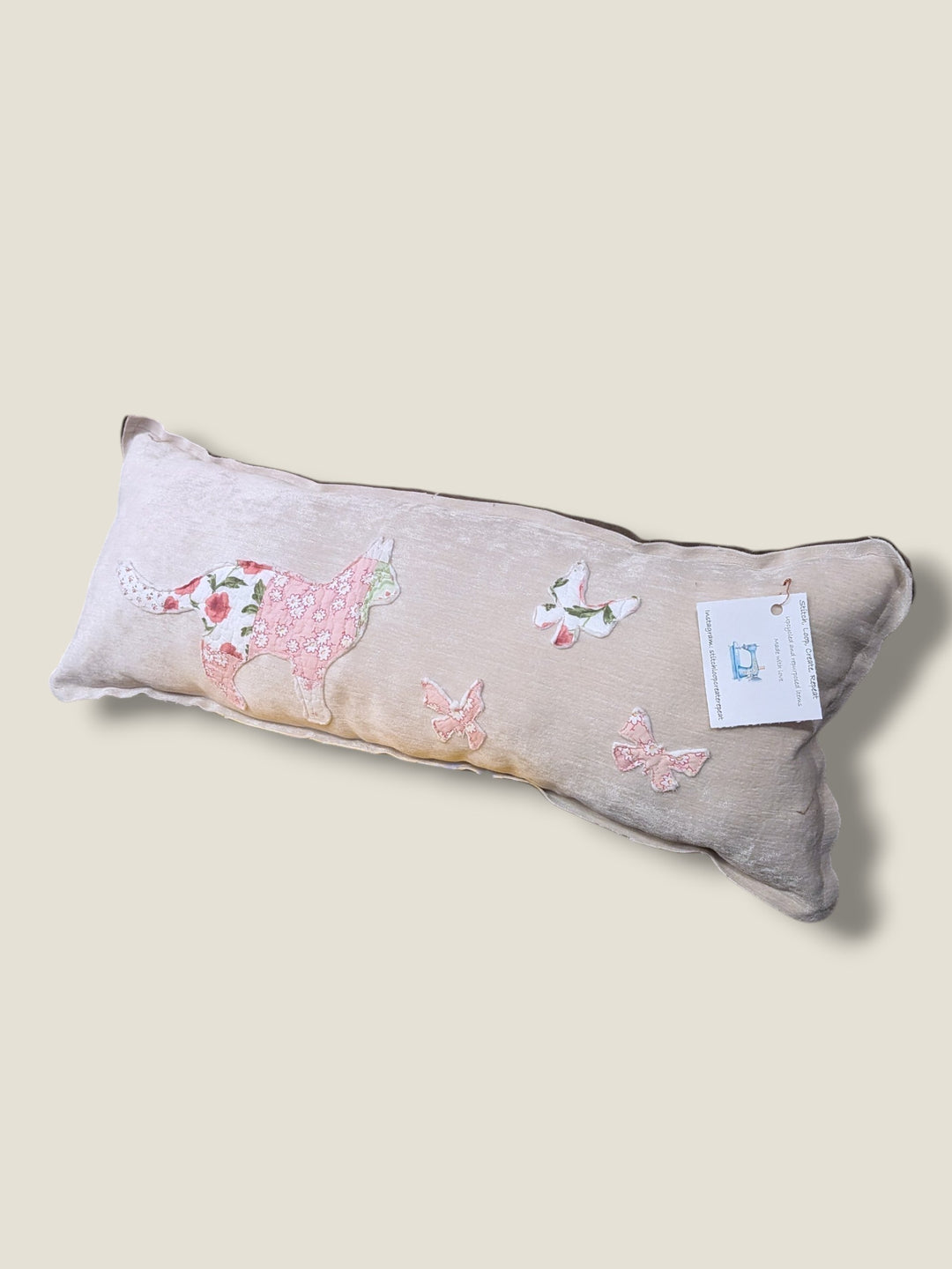 Stitch, Loop, Create, Repeat, Upcycled and Quilted Pillow Collection