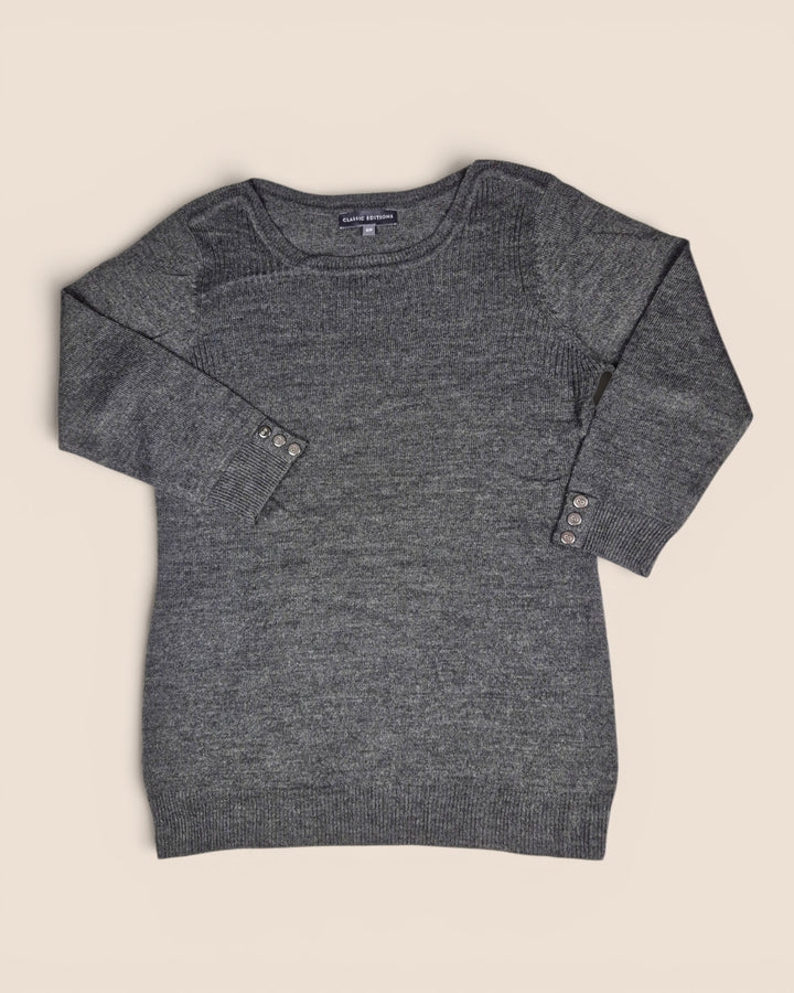 Pre-Loved Classic Editions Grey Sweater Ladies Small | Betty’s Marketplace