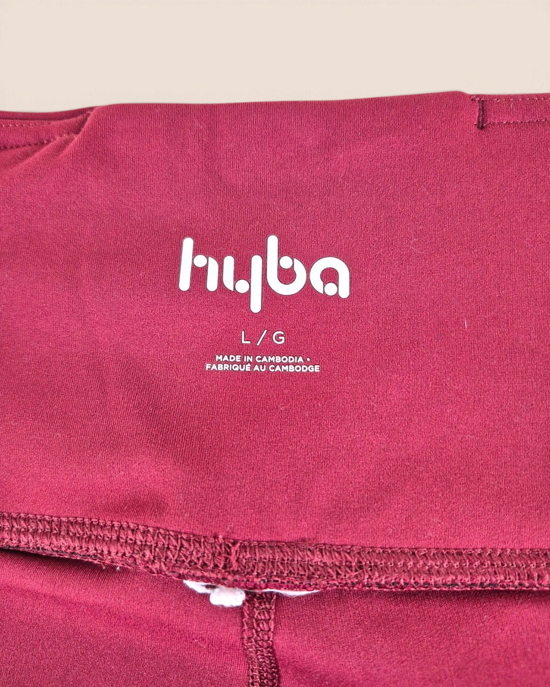 Pre-Loved Hyba Burgundy Leggings Ladies Large | Betty’s Marketplace