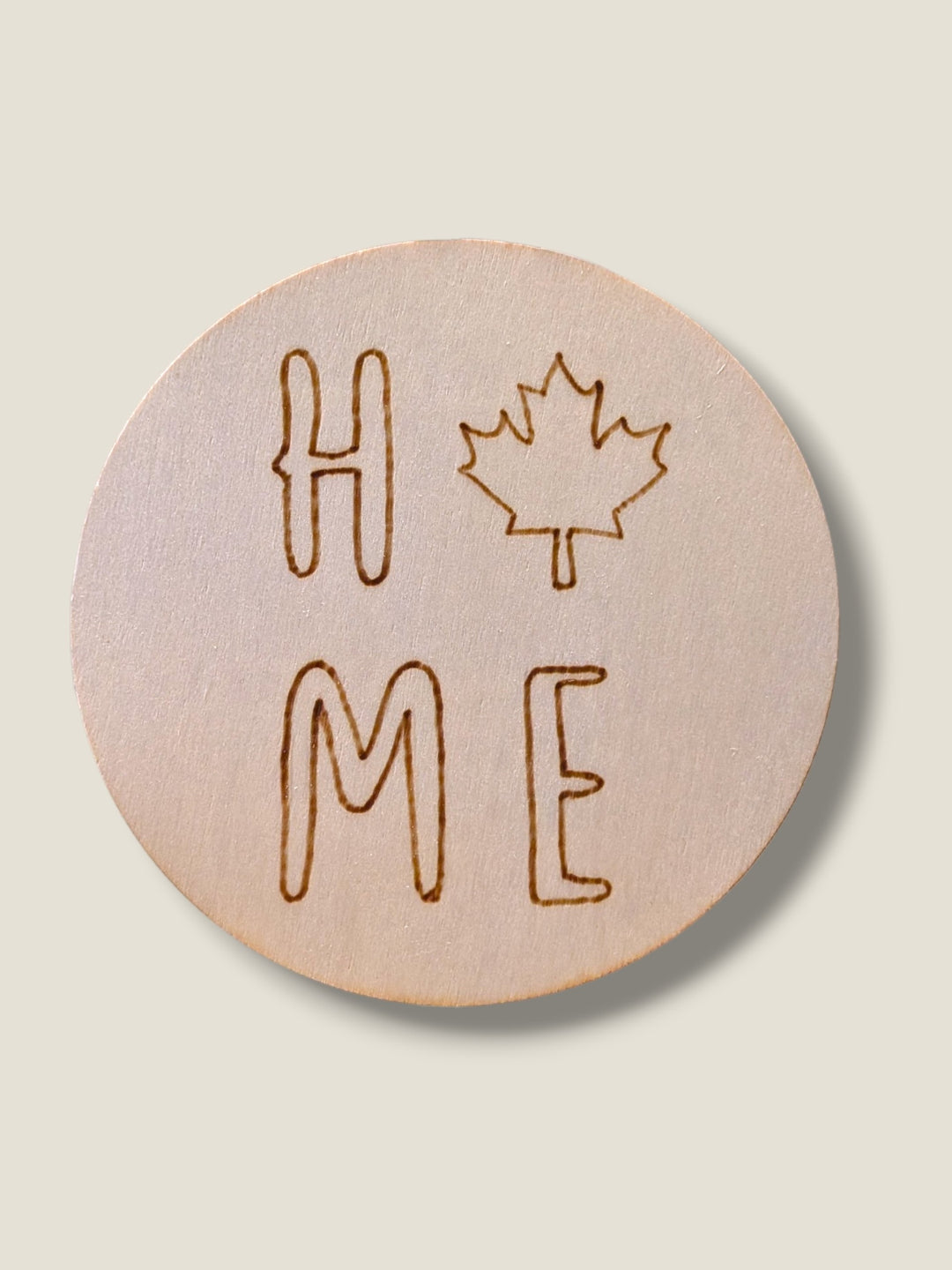 Marked In Wood, Wood Burnt Cork Backed Coasters
