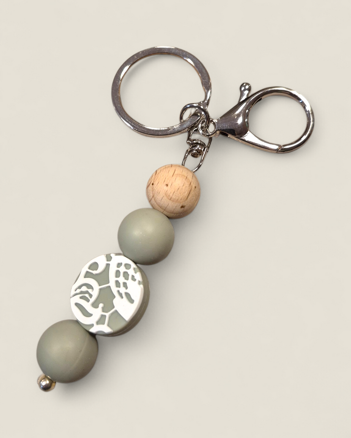 Teak Jewelry - Essential Oil Diffuser Keychains