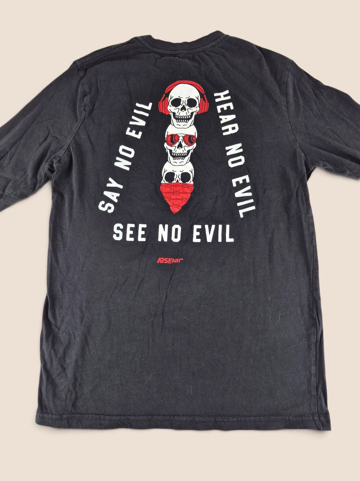 Pre-Loved Arsenic Skull Long Sleeve Top Adult Small | Betty’s Marketplace