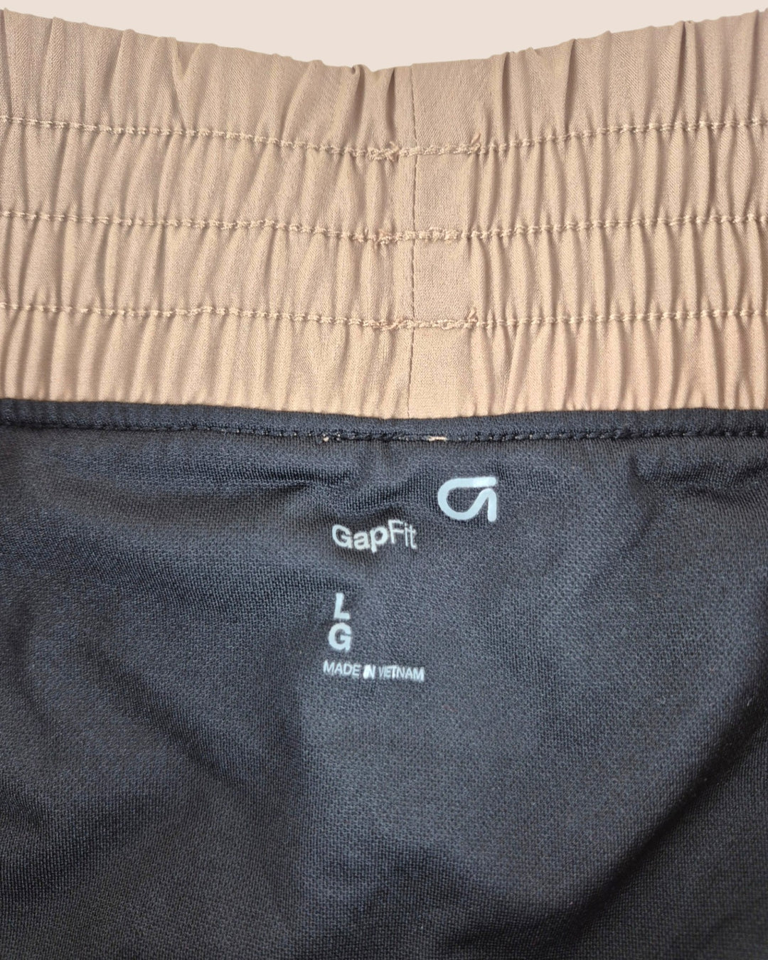 Pre-Loved Gap Tan Athletic Shorts Ladies Large | Betty’s Marketplace