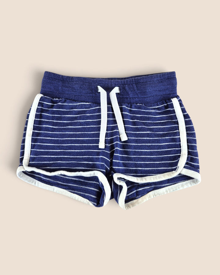 Pre-Loved Cat & Jack Navy Striped Shorts Girls 2Y | Betty’s Marketplace