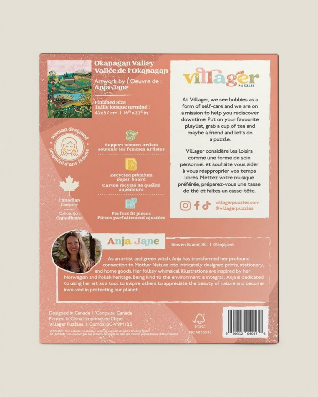 Villager Puzzles, Okanagan Valley (500 Piece)