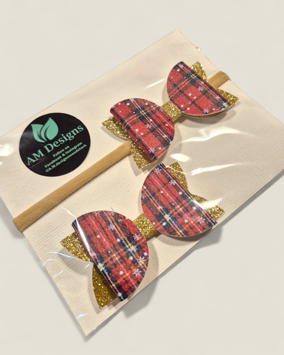 AM Designs, Holiday Hair Bow Sets