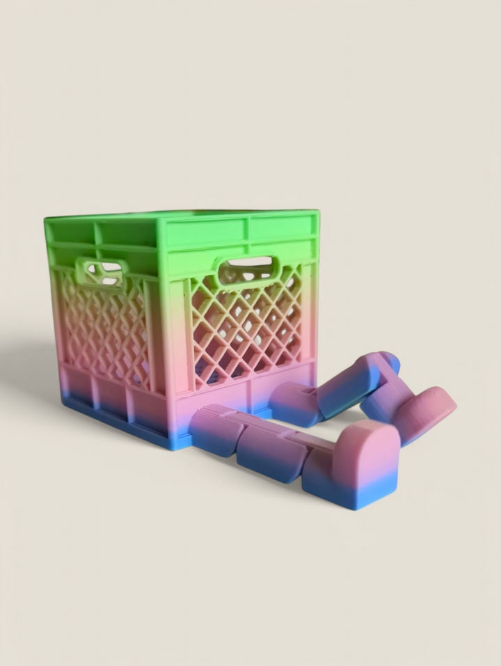 Marlin Fine Craft 3D, Rainbow Shelf Crates