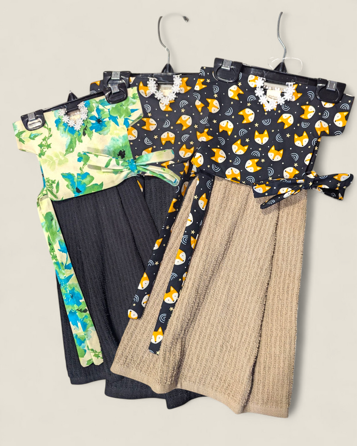 Momma's  Gift Shop, No Slip Tea Apron Style Towels