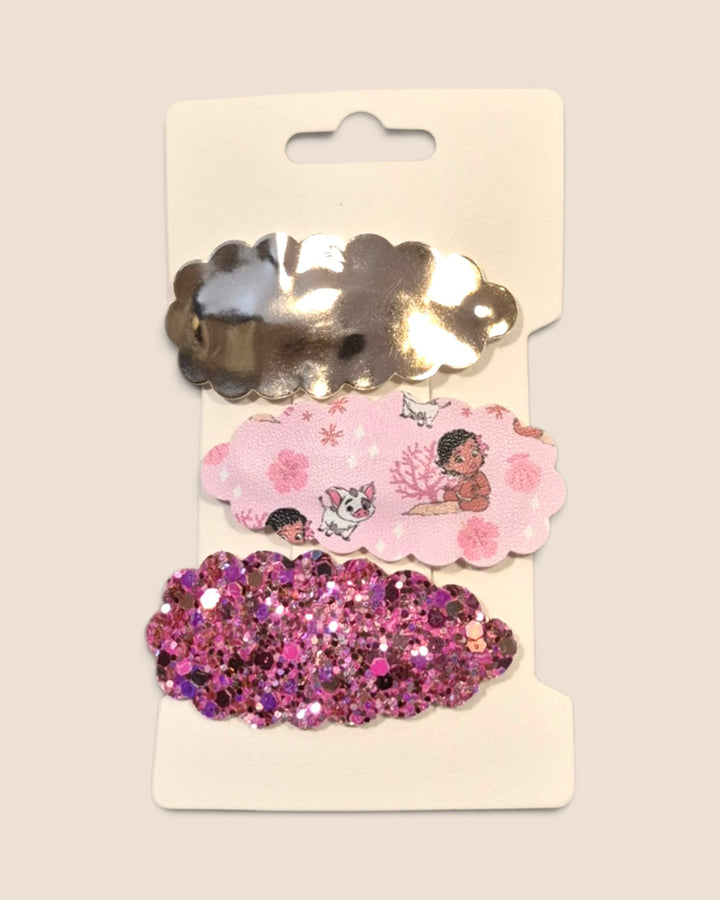 DLM Creations, 3 Pack Hair Clips
