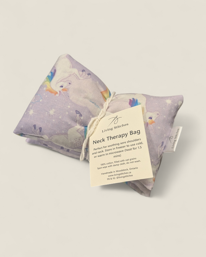 Living Stitches, Hot Cold Neck Therapy Bags