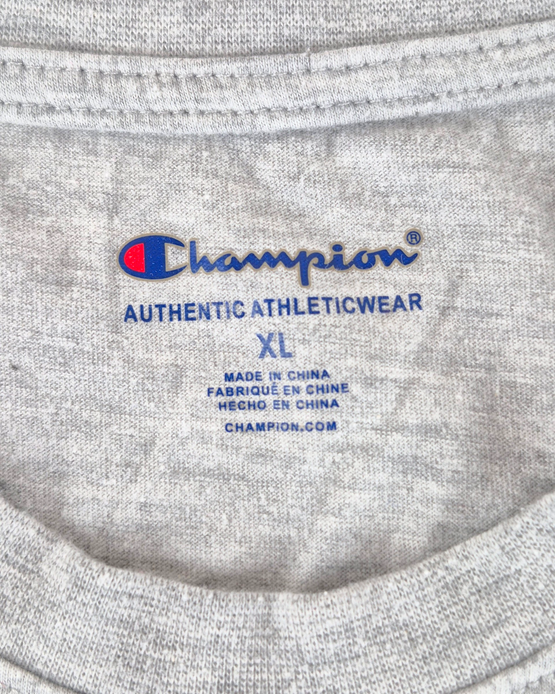 Pre-Loved Champion Grey Tee Youth XL | Betty’s Marketplace