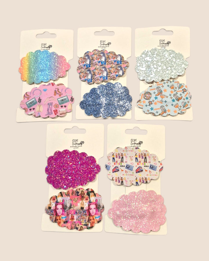 DLM Creations, Large 2 Pack Hair Clips