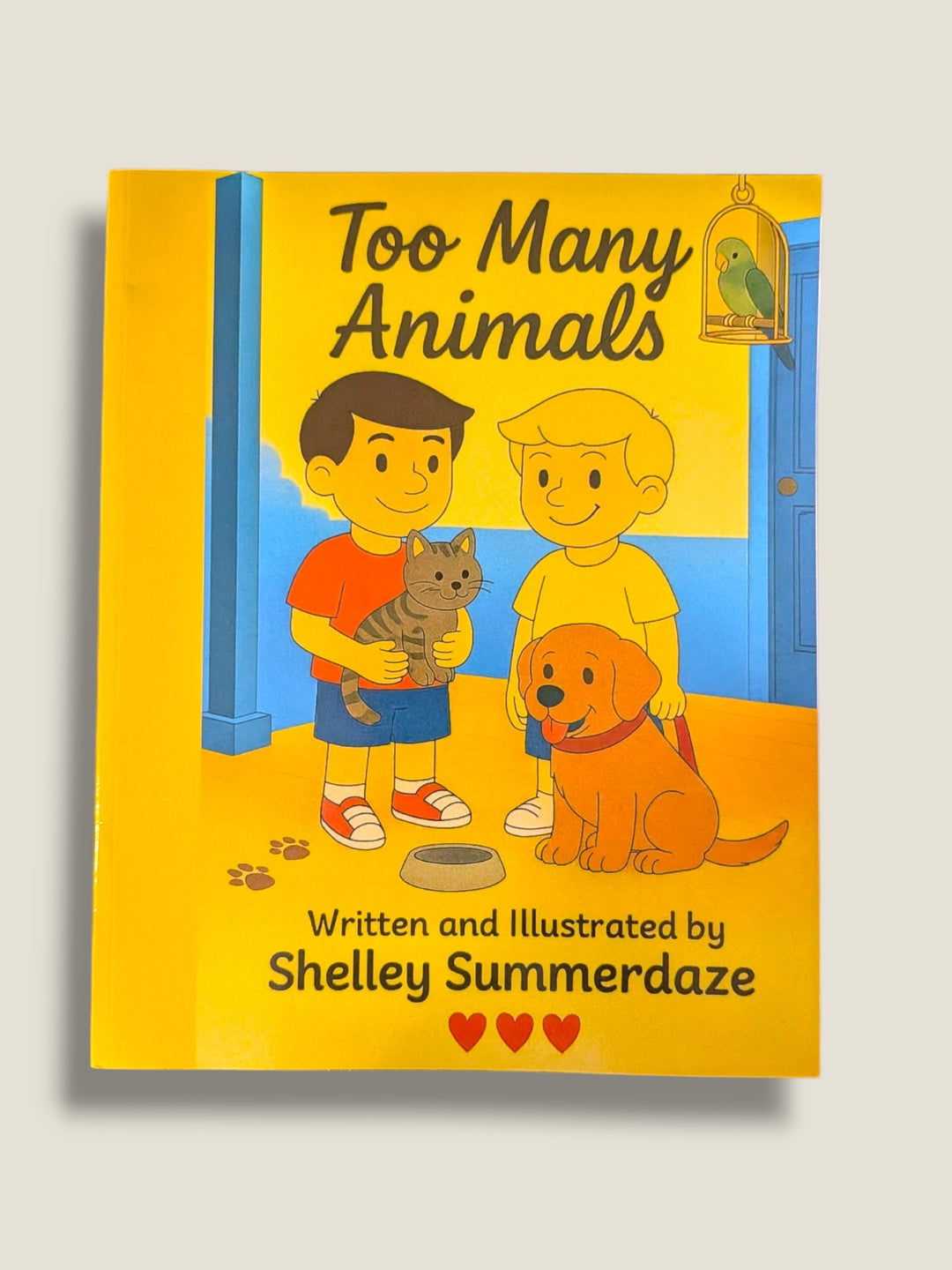Summerdaze by Shelley, Too Many Animals Storybook
