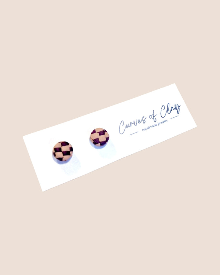 Curves of Clay, Everyday Stud Earrings