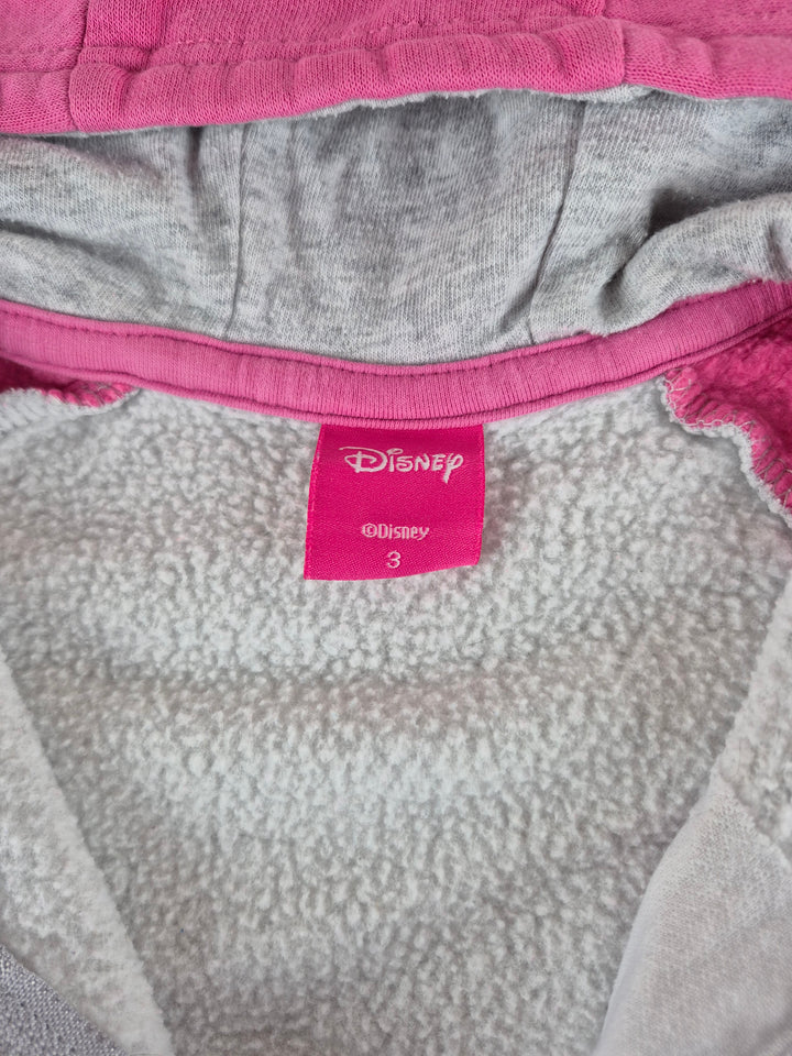 Pre-Loved Minnie Mouse Zippered Hoodie Girls 3Y | Betty’s Marketplace