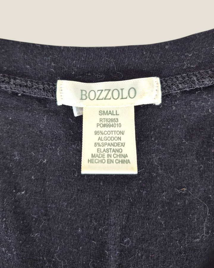 Pre-Loved Bozzolo Black Long Sleeve Bodysuit Ladies Small | Betty’s Marketplace