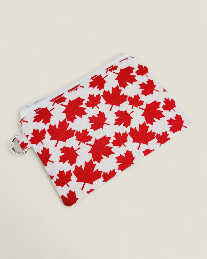 Izzyrai Handmade, Canada Themed Fabric Coin Purses & Key Fobs