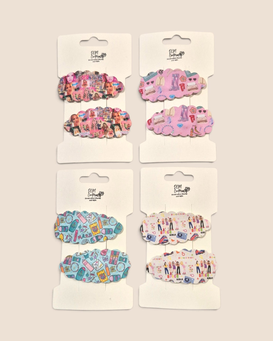 DLM Creations, 2 Pack Hair Clips