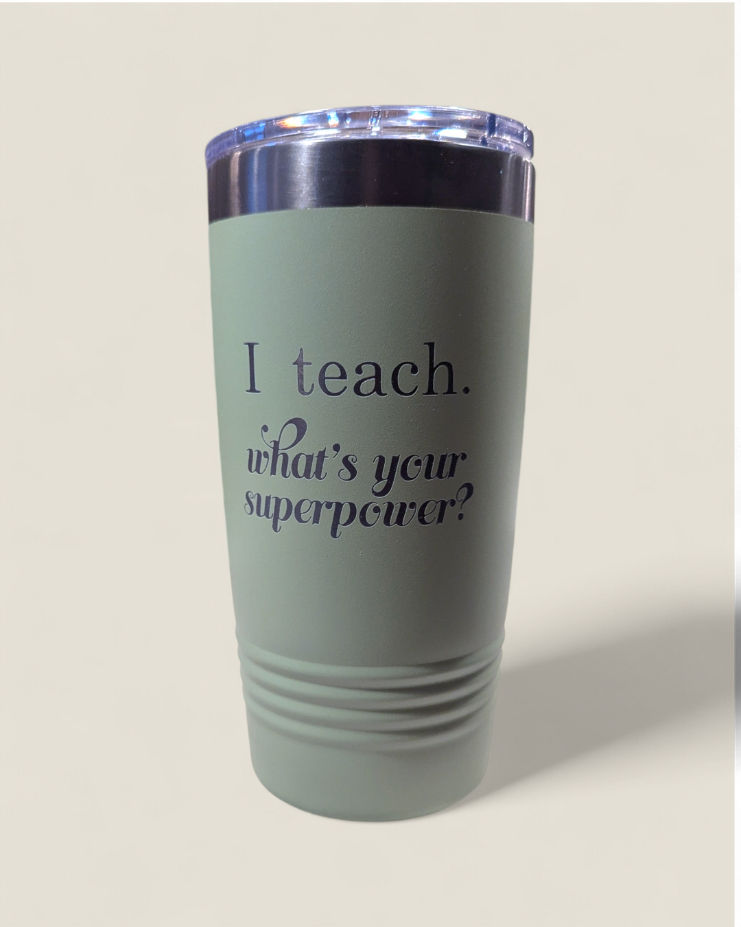 Rough Cut Dezigns, 20oz Engraved Tumblers, Teacher Designs