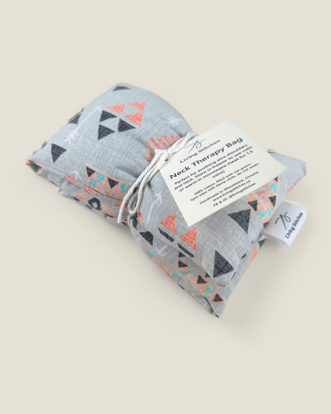 Living Stitches, Hot Cold Neck Therapy Bags