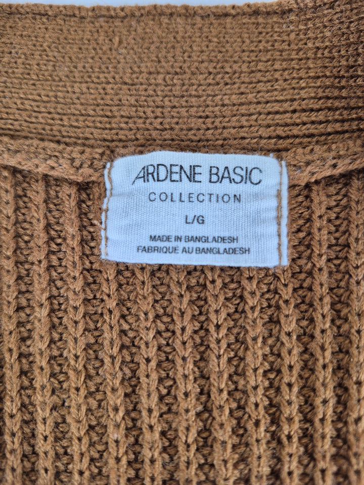 Pre-Loved Ardene Knit Cardigan Sweater Ladies Large | Betty’s Marketplace