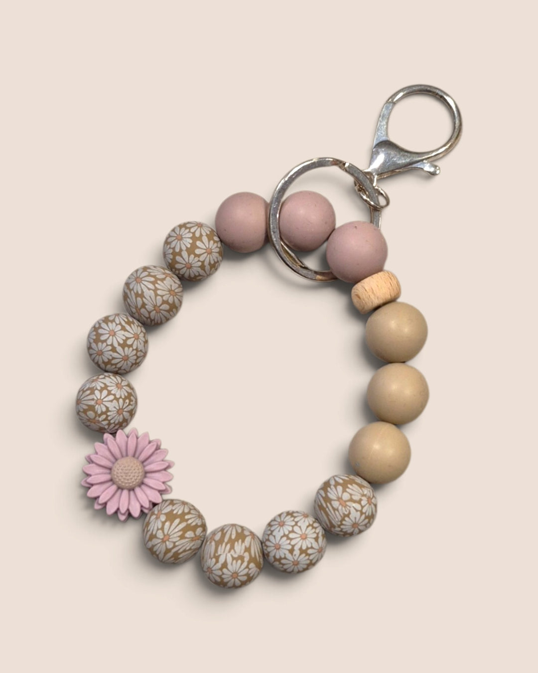 Teak Jewelry, Silicone Bead Wristlets