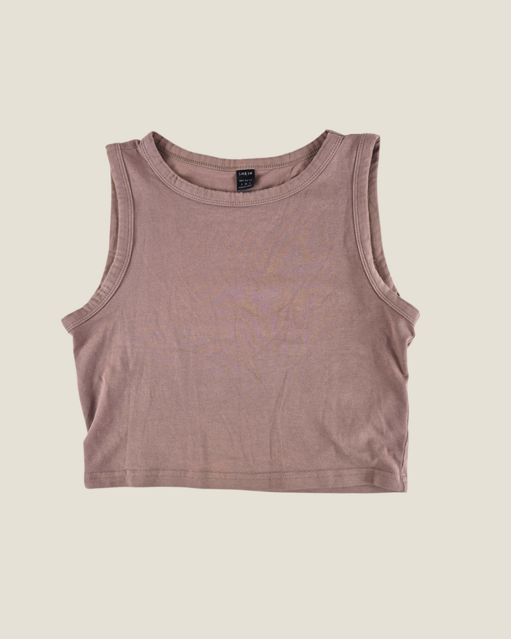 Pre-Loved Shein Brown Crop Top Ladies Small | Betty’s Marketplace