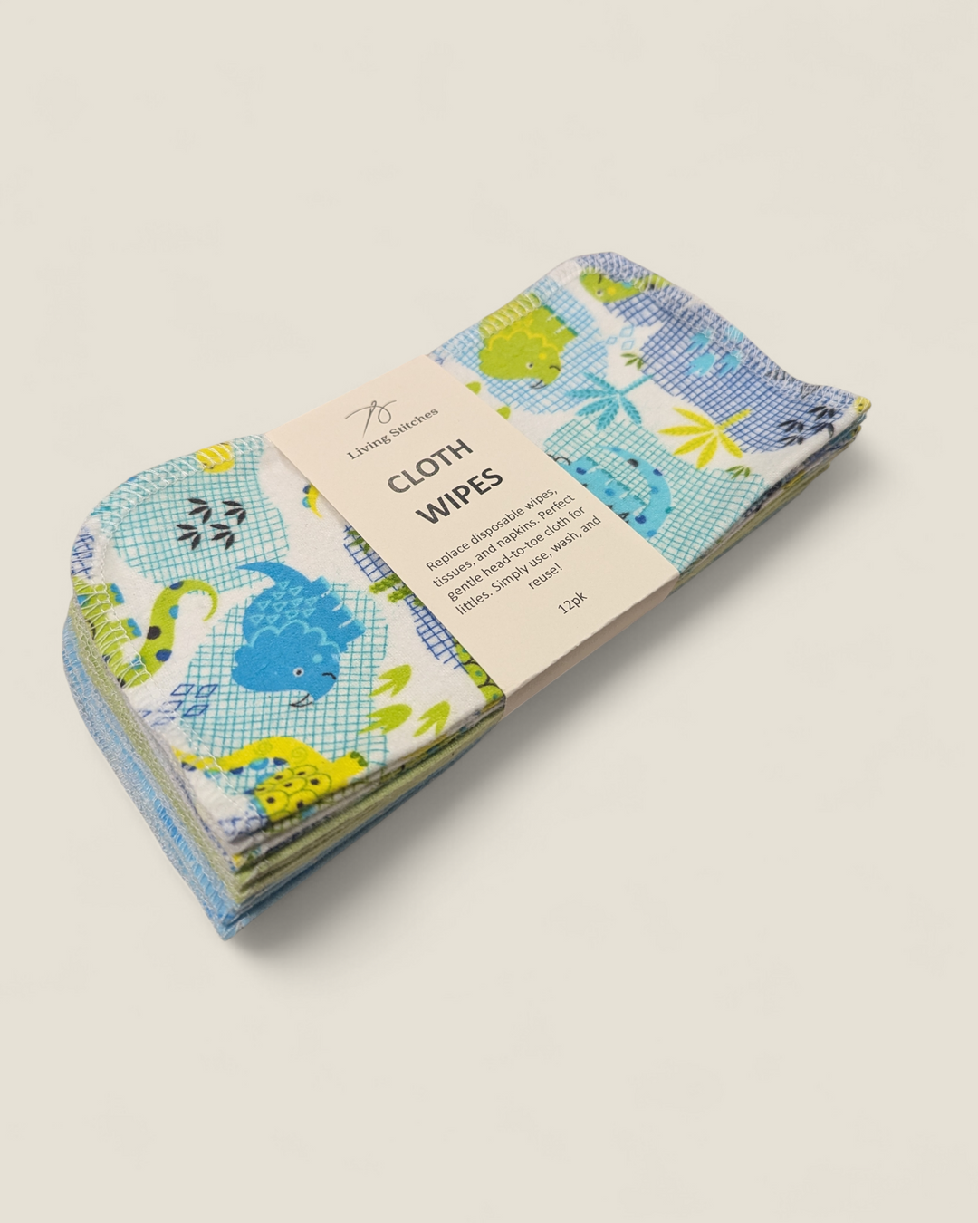 Living Stitches, Reusable Cloth Wipes