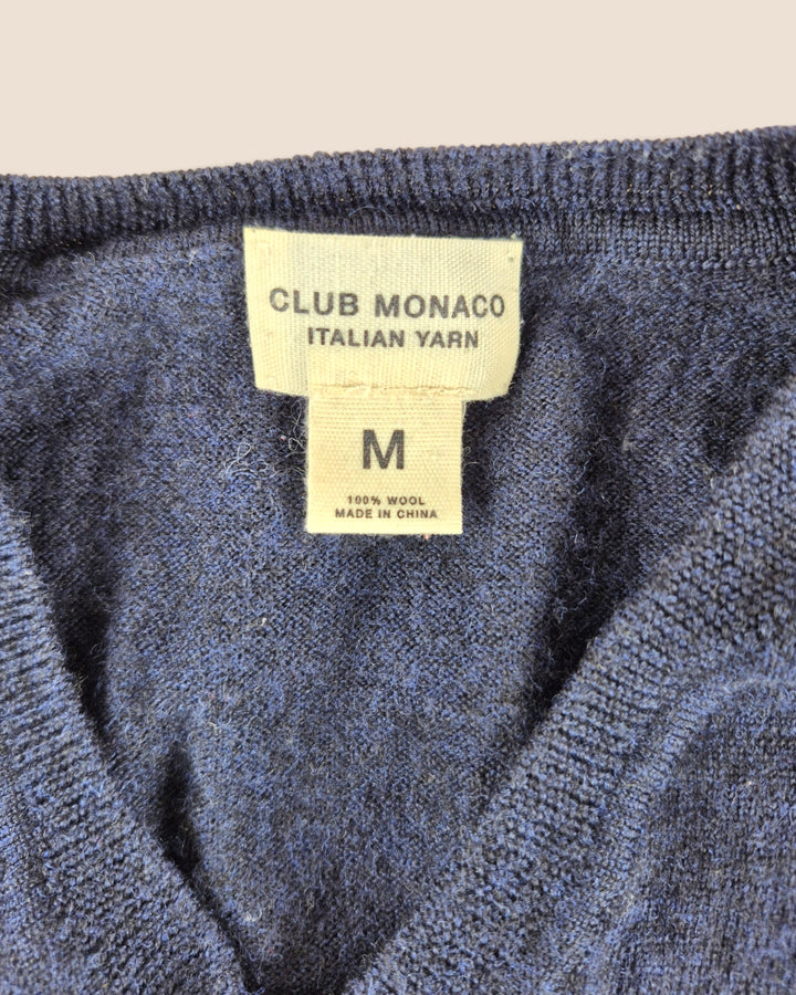 Pre-Loved Club Monaco Navy Sweater Mens Medium | Betty’s Marketplace