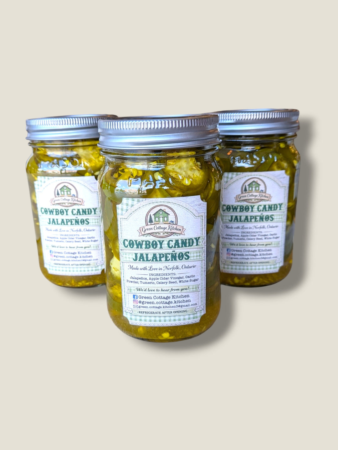 Green Cottage Kitchen, Cowboy Candy Jalapenos