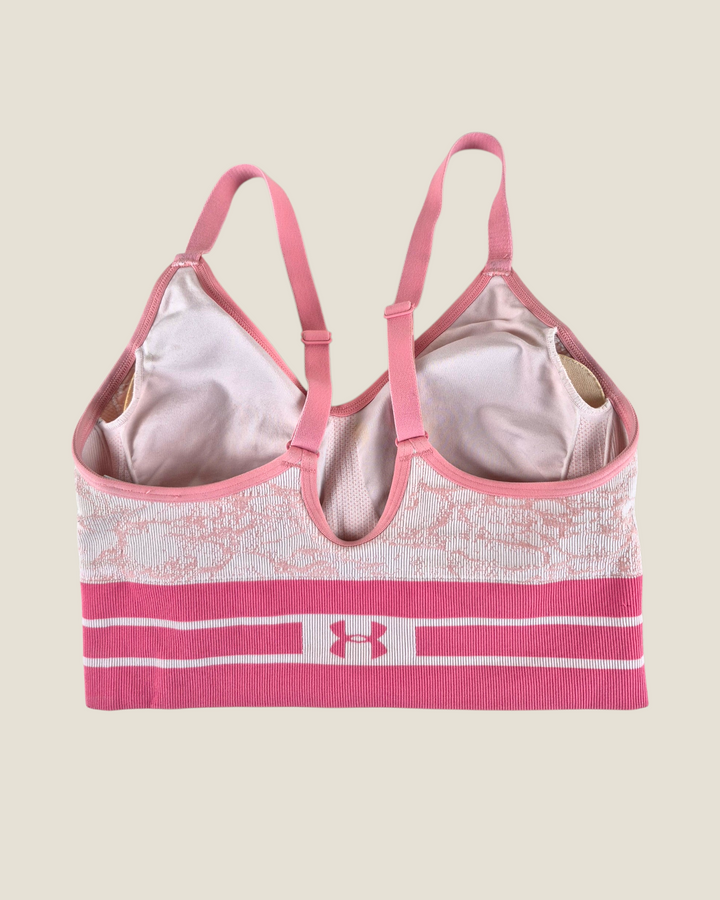 Pre-Loved Under Armour Pink Sports Bra Ladies Small | Betty’s Marketplace
