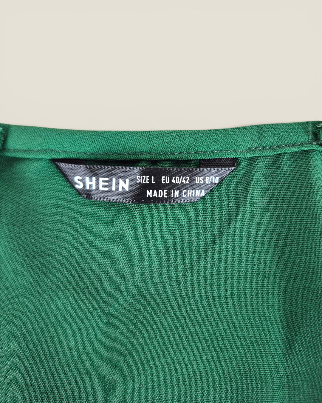 Pre-Loved Shein Emerald Green Dress Ladies Large | Betty’s Marketplace