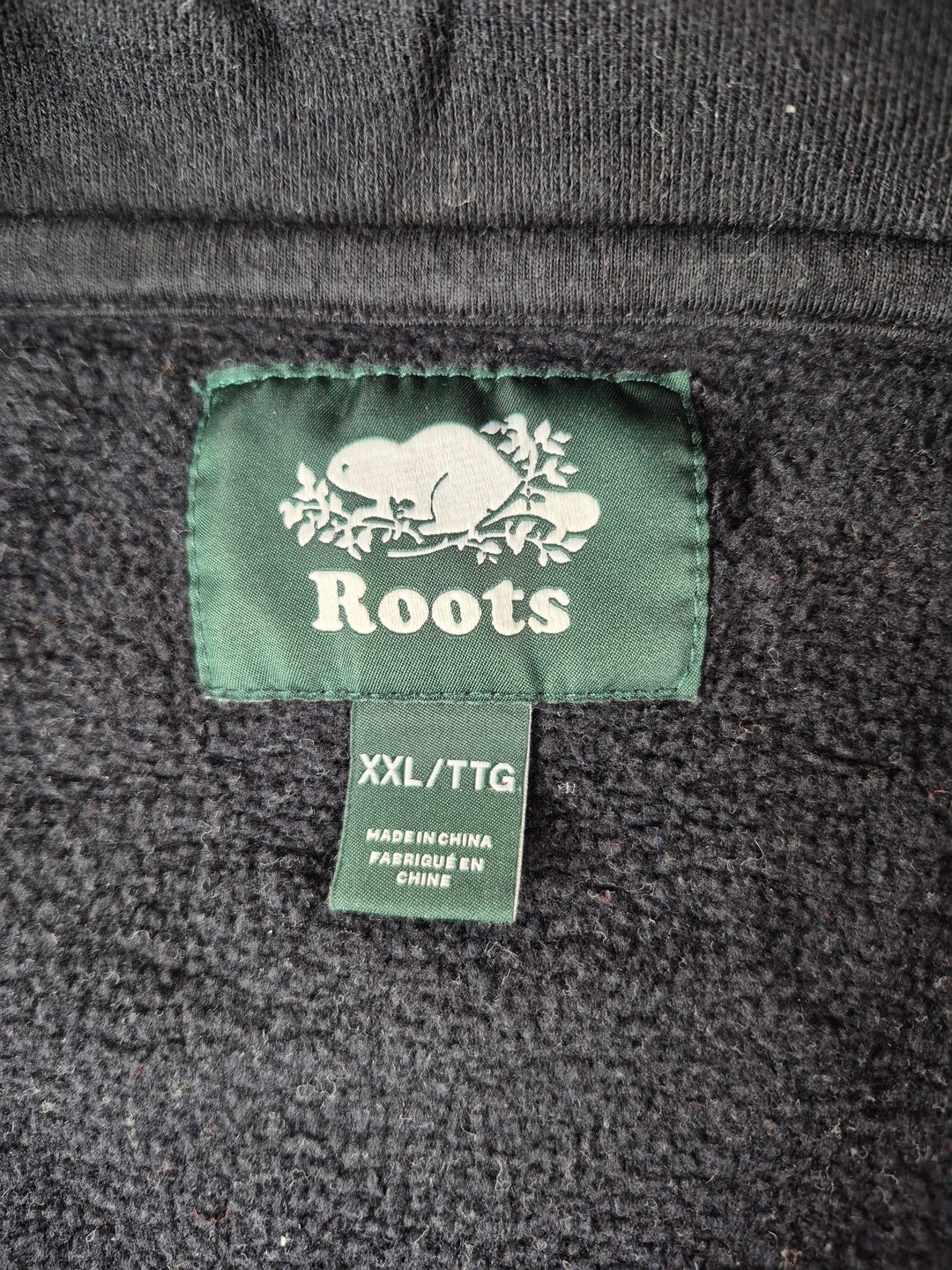 Pre-Loved Black Roots Hoodie Ladies XXL | Betty’s Marketplace