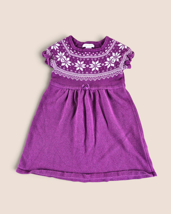 Pre-Loved Joe Fresh Purple Knit Dress Girls 6-7Y | Betty’s Marketplace