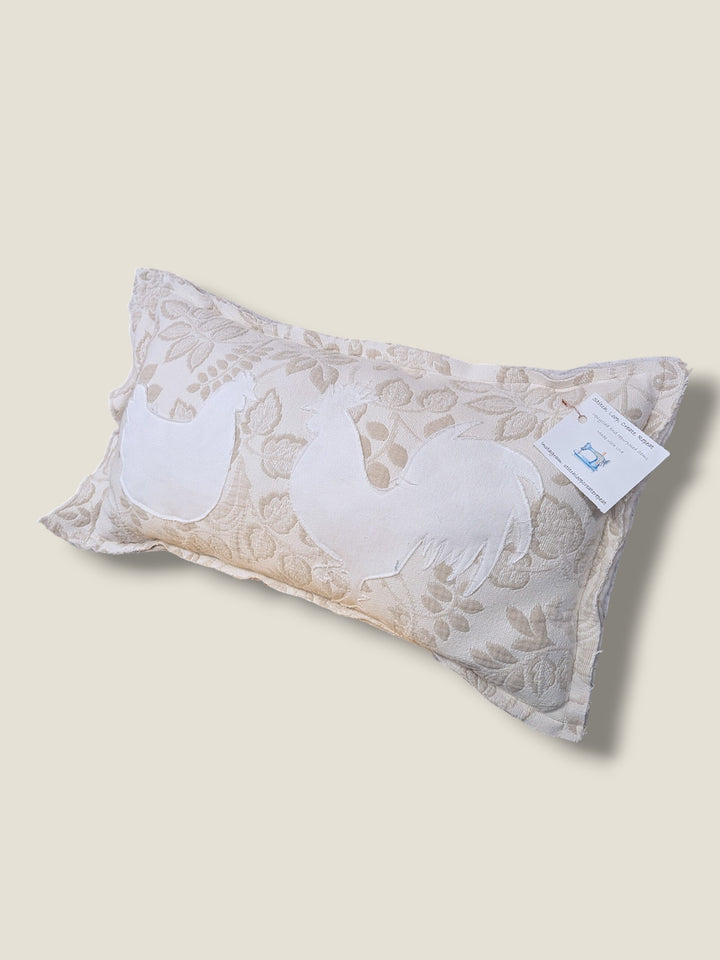 Stitch, Loop, Create, Repeat, Upcycled and Quilted Pillow Collection