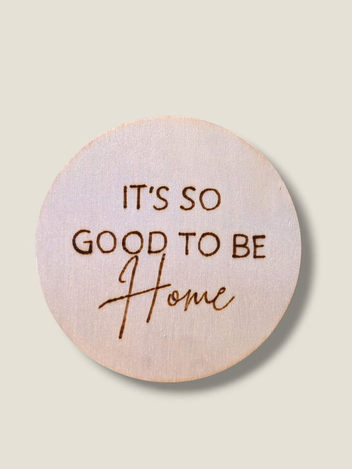 Marked In Wood, Wood Burnt Cork Backed Coasters