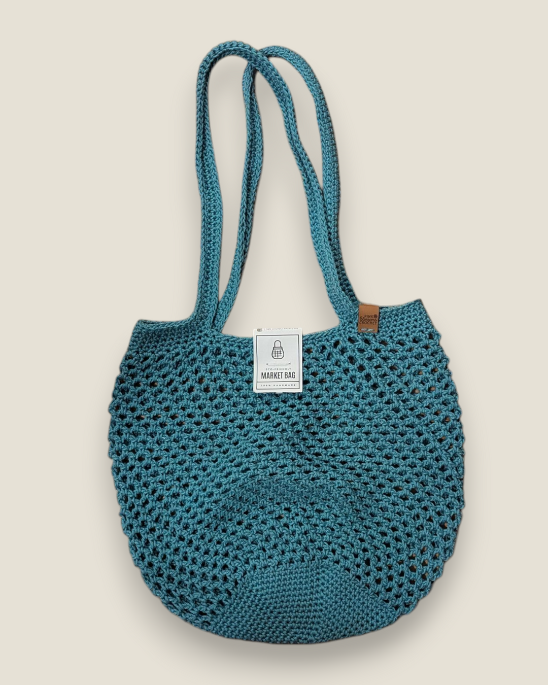 Pink Blossom Crochet, Market Bags