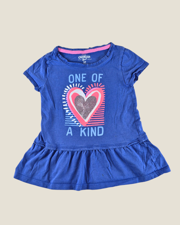 Pre-Loved Oshkosh One Of A Kind Top Girls 3Y | Betty’s Marketplace