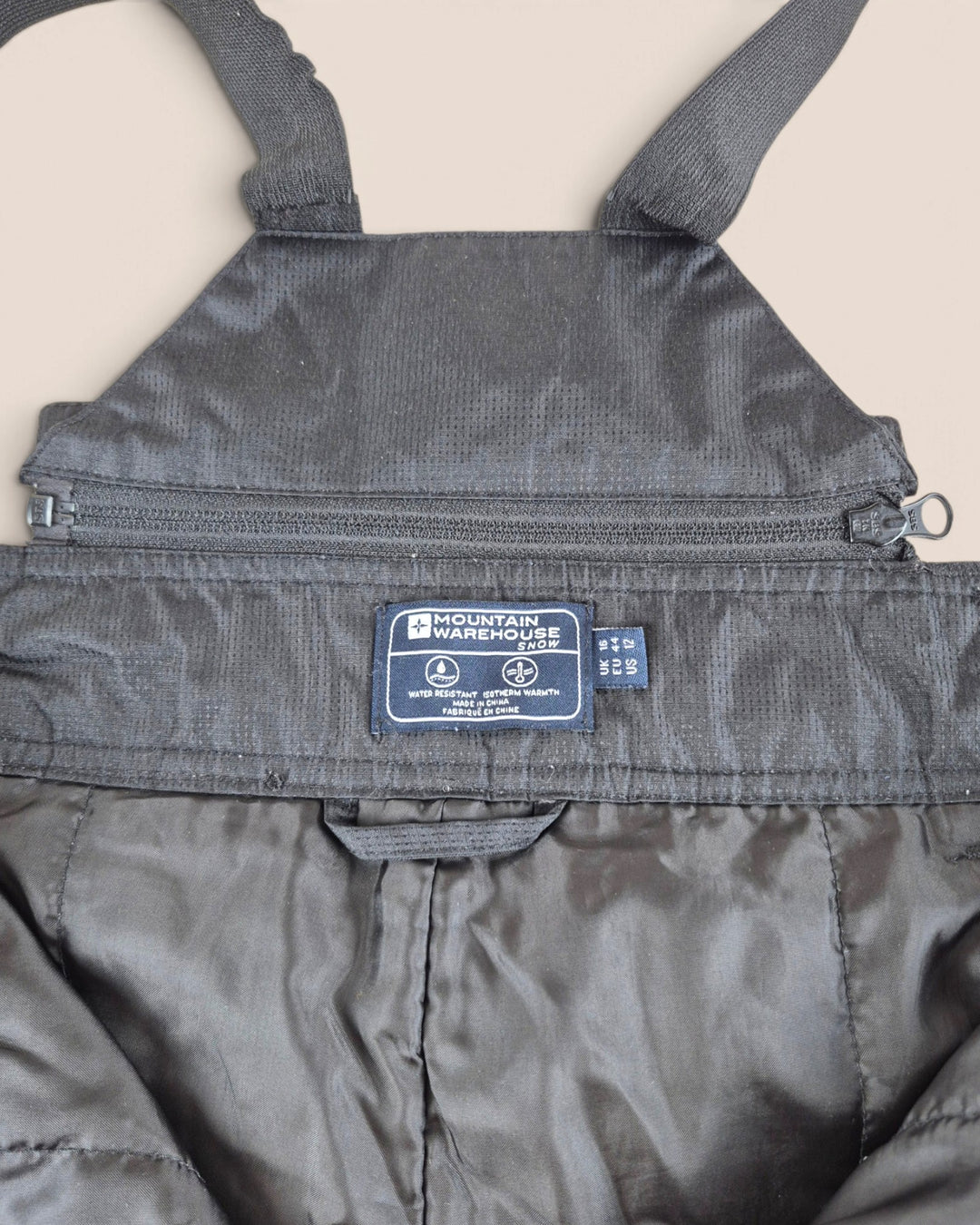 Pre-Loved Mountain Warehouse Black Snow Pants Ladies Size 12 | Betty’s Marketplace