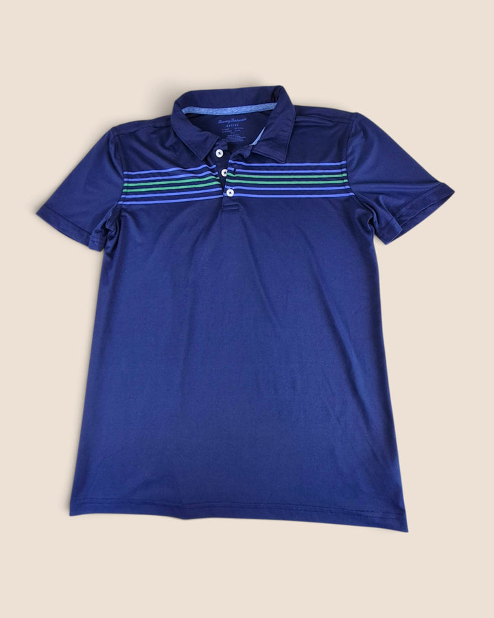 Pre-Loved Tommy Bahama Navy Golf Shirt Boys 13-14Y | Betty’s Marketplace