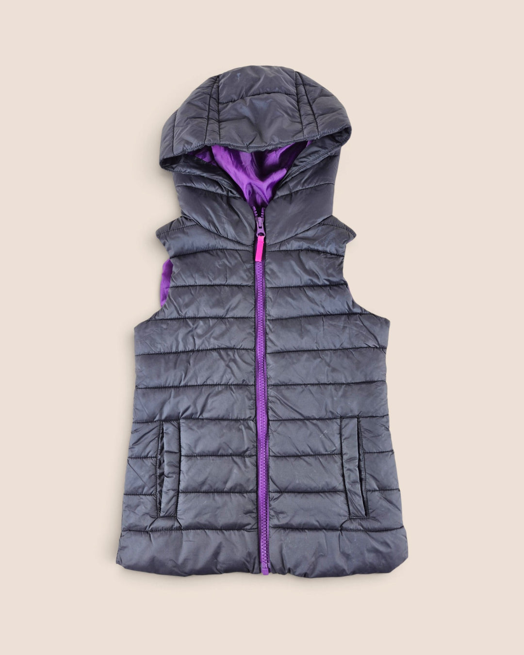 Pre-Loved Joe Fresh Hooded Puffer Vest Kids 4-5Y | Betty’s Marketplace