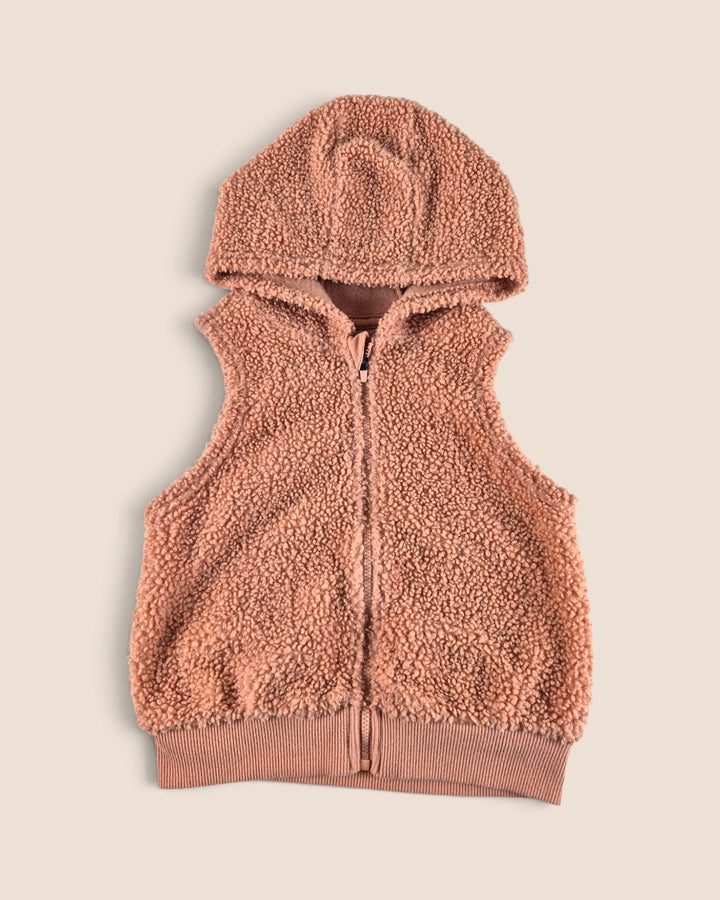 Pre-Loved George Tan Plush Vest Girls 3Y | Betty’s Marketplace