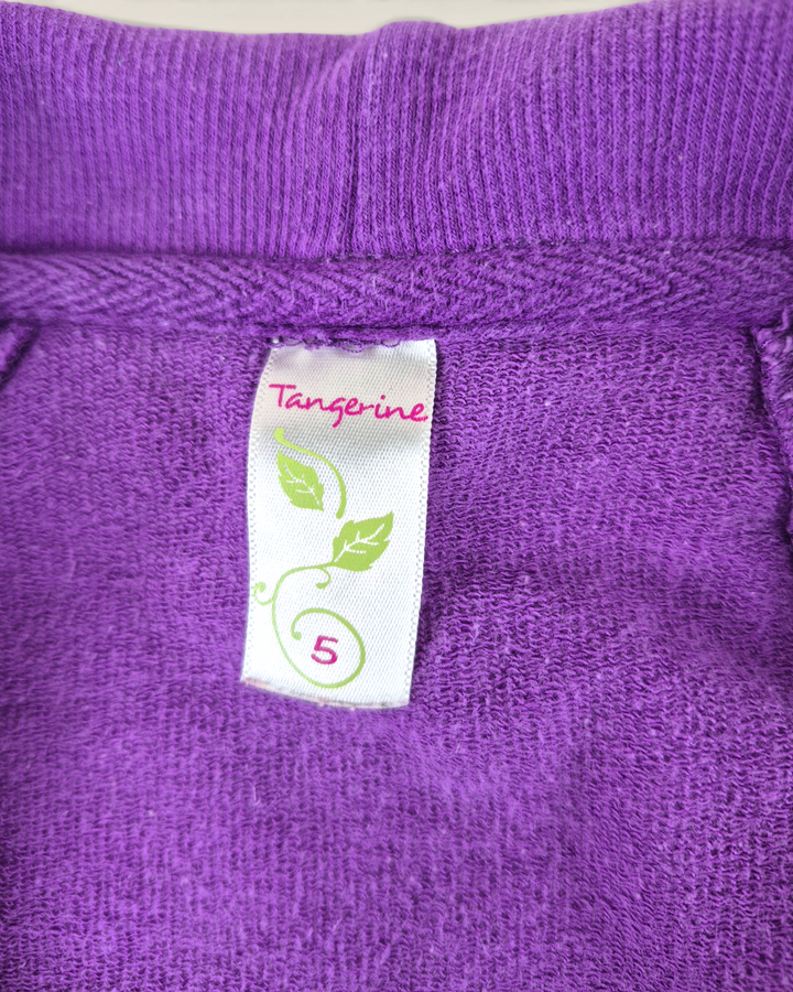 Pre-Loved Tangerine Purple Cardigan Girls 5Y | Betty’s Marketplace