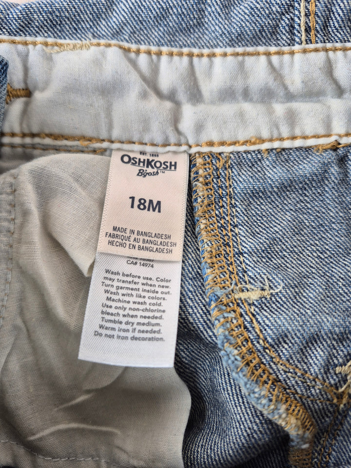 Pre-Loved Oshkosh Denim Overalls Girls 18M | Betty’s Marketplace