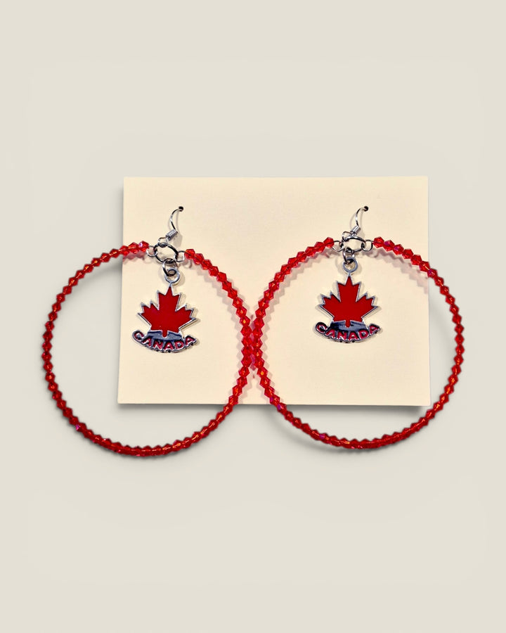 Tracey's Treasures, Canada Themed Earrings