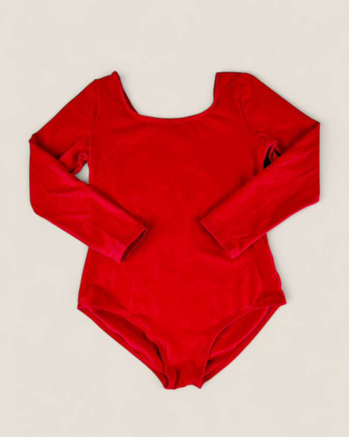 Pre-Loved Red Dance Body Suit And Skirt Youth XL | Betty’s Marketplace