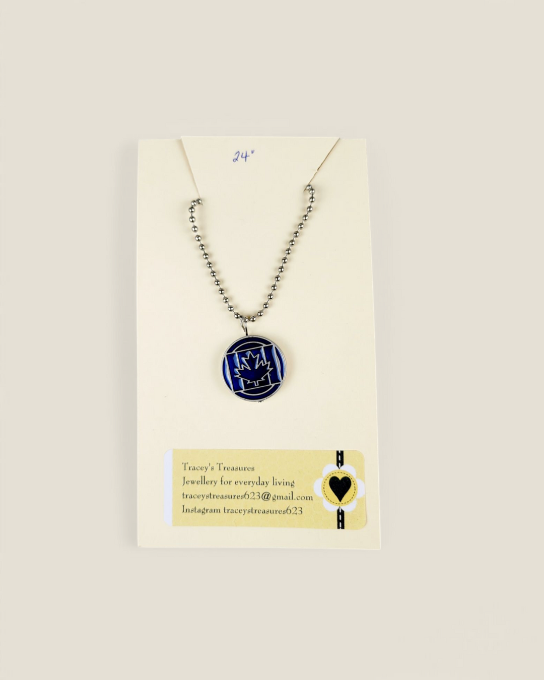 Tracey's Treasures, Necklaces, Canada Collection