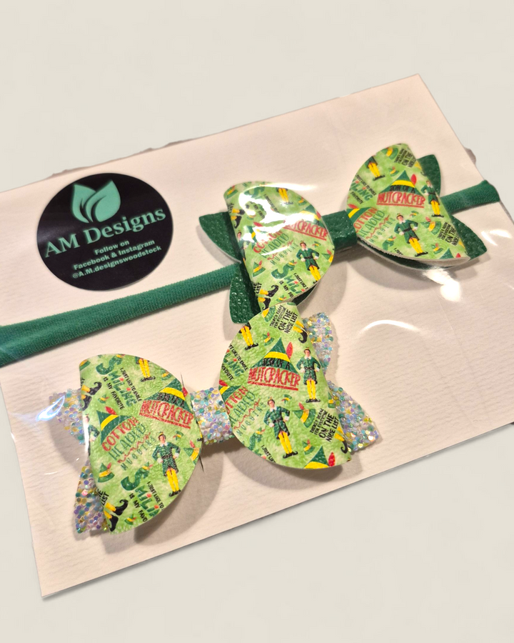 AM Designs, Holiday Hair Bow Sets