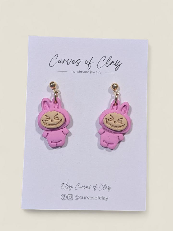 Curves of Clay, Everyday Dangle Earrings