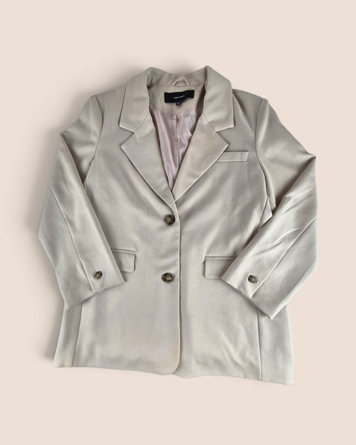 Pre-Loved Vero Moda Tan Blazer Ladies Medium | Betty’s Marketplace